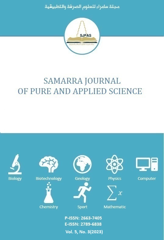 					View Vol. 5 No. 3 (2023): Samarra Journal of Pure and Applied Science
				